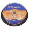 DVD-R Verbatim 16x, cake 10 ks
