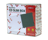 Obal na CD, 5,2 mm, slim box, 10 ks