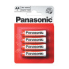 Baterie zinko-uhlíková Panasonic R6R Red Zinc, 4 ks
