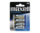 Baterie Maxell LR6 1,5 V, tukov AA, 4 ks