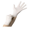 Latexov rukavice, nepudrovan, velikost L, bl, 100 ks