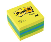 Bloek Post-it 2051- L, 51x51 mm, 400 lstk, lut