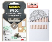 Montn tvereky Scotch 111 25,4 x 25,4 mm, 2 bal. - Akce