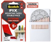 Montn prouky Scotch Fix 25x76 mm, oboustr.,2x8 ks - Akce