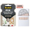 Montn pska Scotch, 19 mm x 1,5 m, oboustr., 2 ks - Akce
