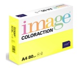 Papr Coloraction A4, 80 g, stedn lut/Canary, 500 list