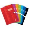 Seit A4 linkovan 464 Clairefontaine Metric, 60 list, mix