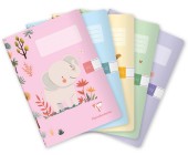 Seit A5 linkovan 512 Clairefontaine Kids, 10 list, mix