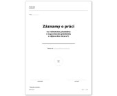 Zznamy o prci Optys, obal, dvoulist A4