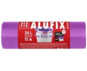 Pytel na odpad Alufix Elastic Fix 35 l, zatahovac, 12 ks