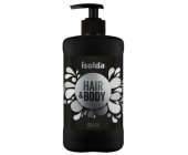 ampon Isolda Silver hair & body, 400 ml