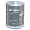 Papírové utěrky Katrin Plus Towel Roll M3, 220 útržků, modré