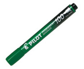 Permanentn popisova Pilot 100, 1 mm, zelen